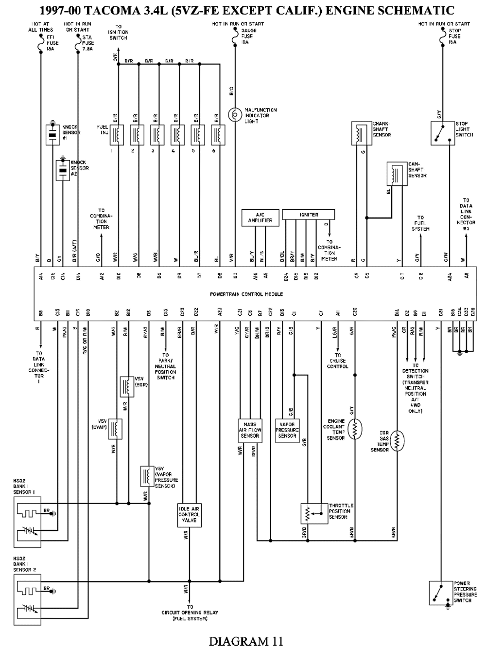 5vz fe wiring diagram