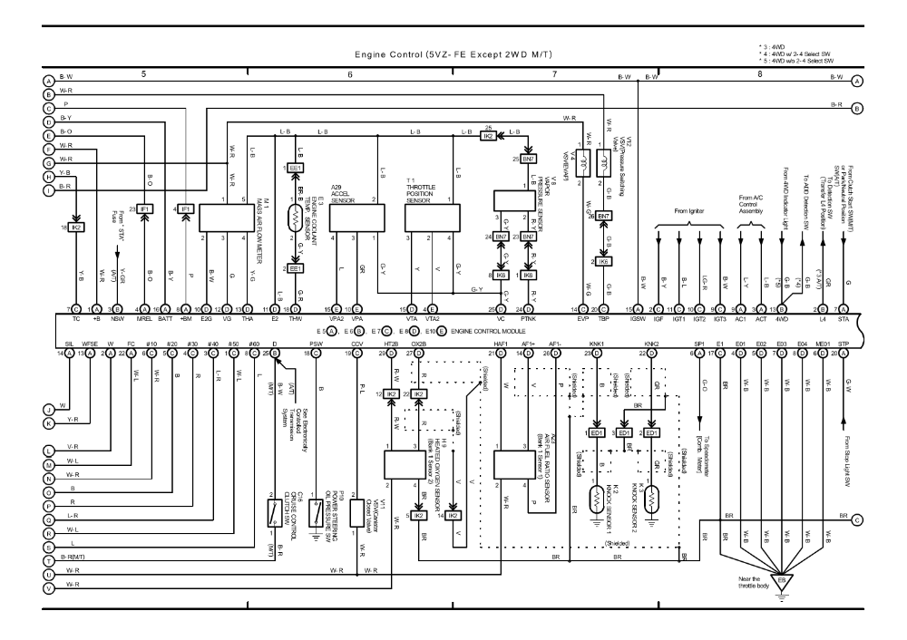 5vz fe wiring diagram