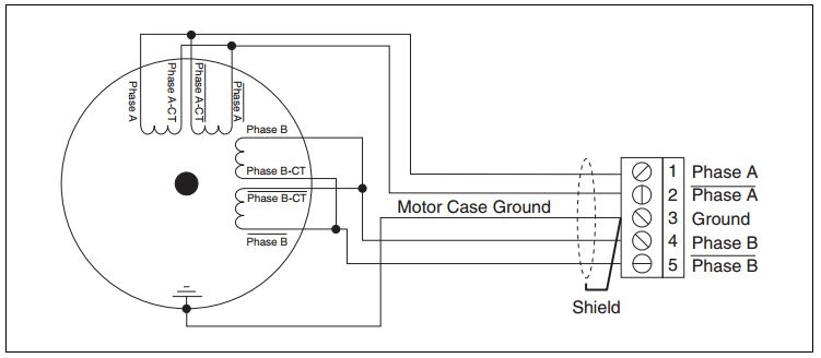 6 lead stepper motor wiring diagram