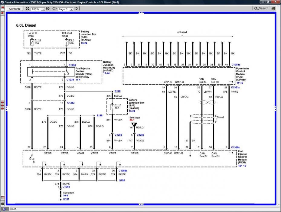 6.0 Powerstroke Wiring Harness Problems