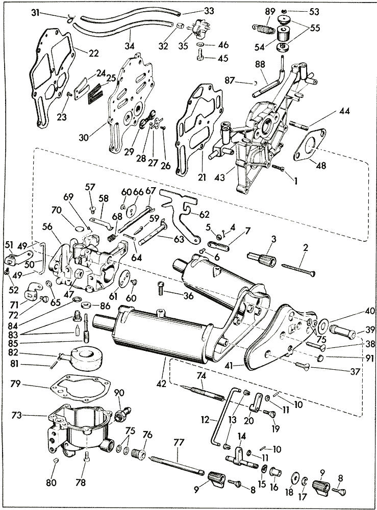 62 Evinrude 40hp Lark 4 Wiring Diagram