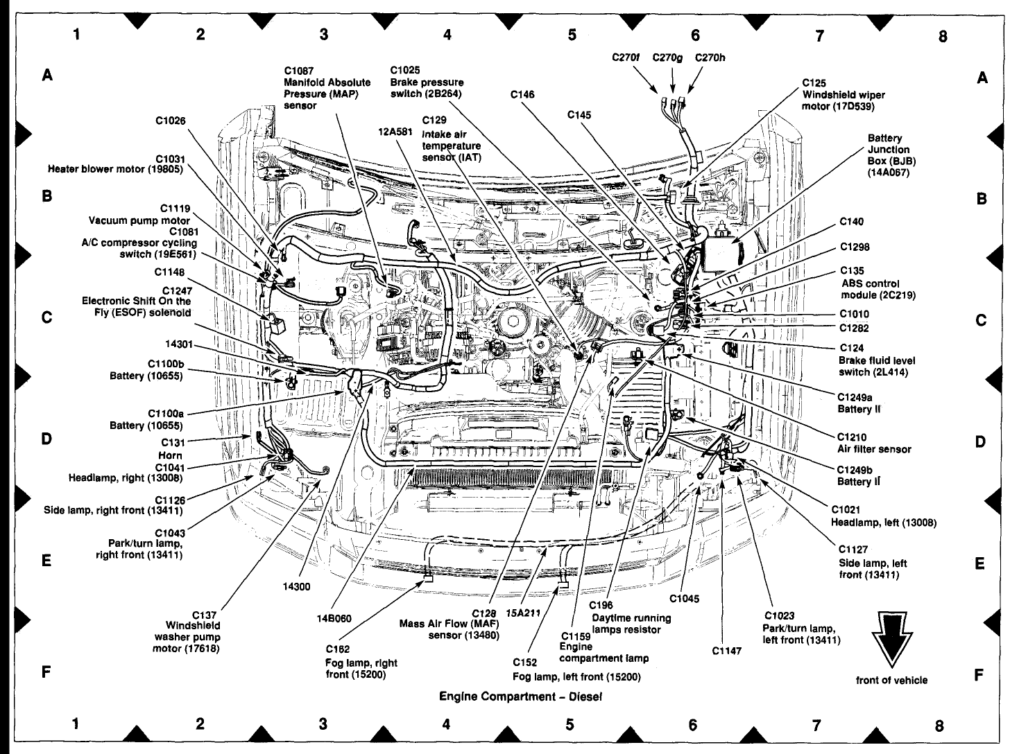 6.4 powerstroke parts diagram