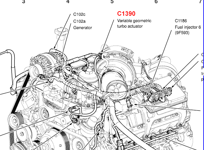6.7 powerstroke engine diagram