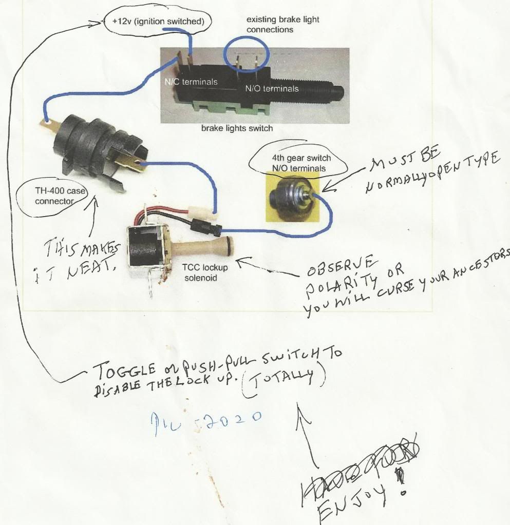 700r4 lockup wiring