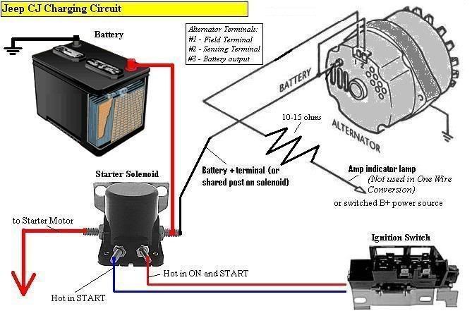 7127 alternator wiring diagram