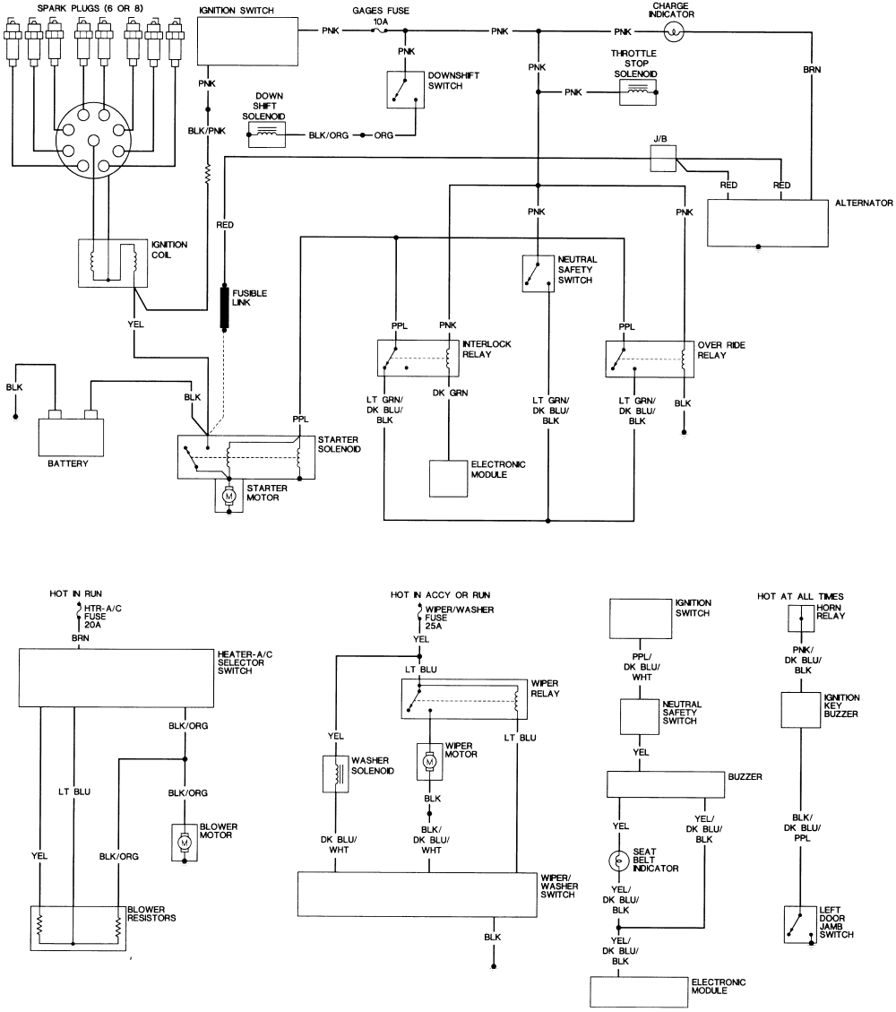 72 cutlass wiring diagram