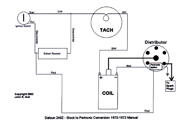 73 240z pertronix ignition wiring diagram