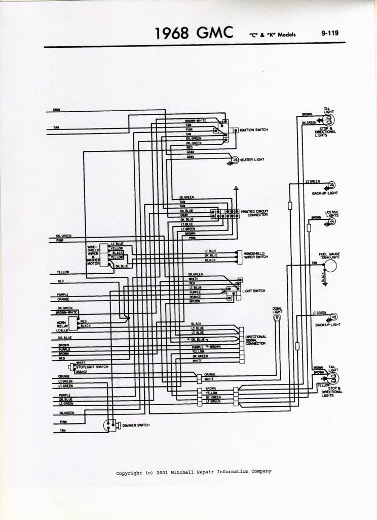 73-87 chevy truck wiring diagram manual