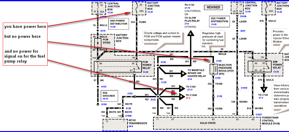 7.3 powerstroke starter solenoid wiring diagram