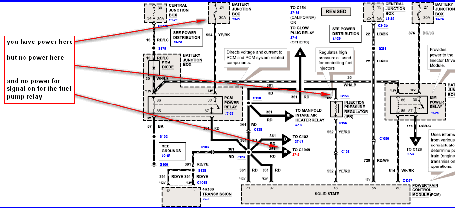 97 Ford F 350 7 3 Diesel Engine Diagram