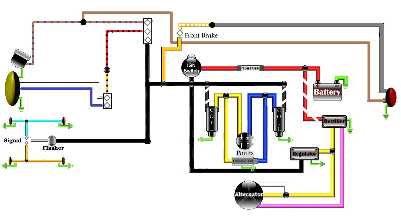 75 cb750 wiring diagram