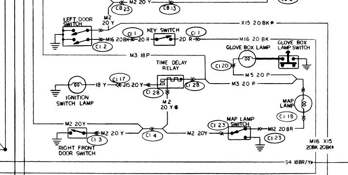 76 plymouth duster dome light wiring diagram