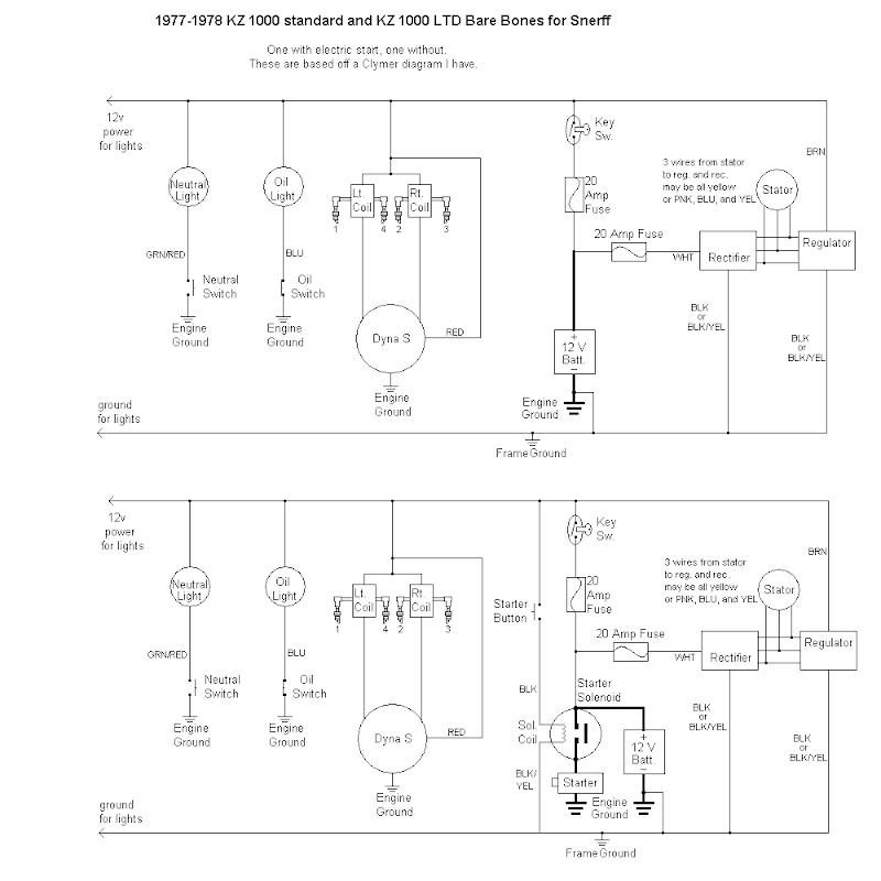77 cb550 bare bones wiring diagram