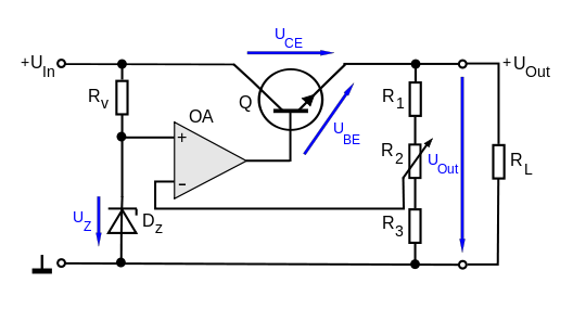 7812 voltage regulator circuit diagram