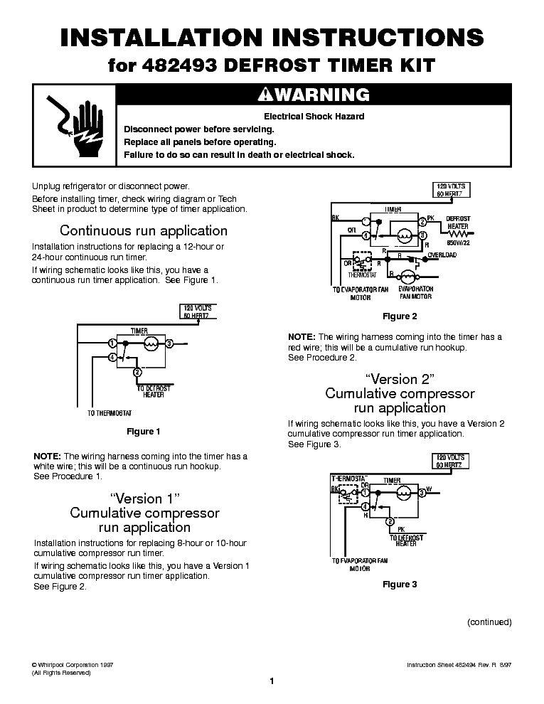 8141-00 defrost timer wiring diagram