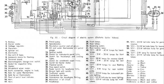 85 spider veloce wiring diagram