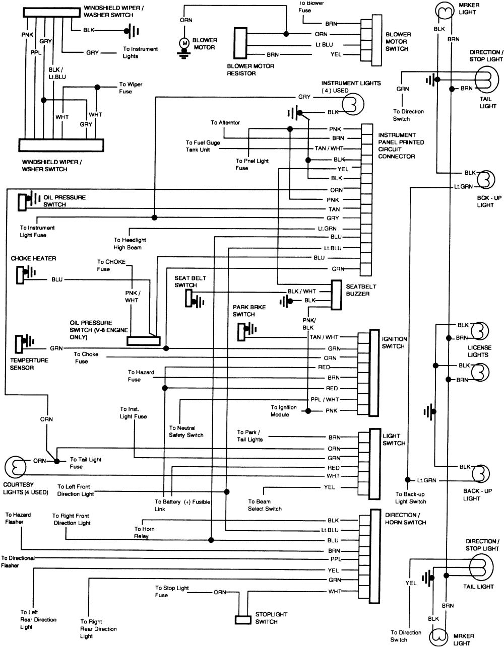 86 chevy c30 deluxe rollback lighting wiring diagram