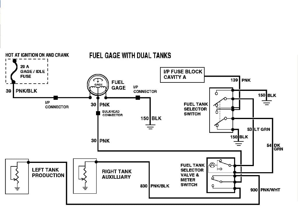 86 Chevy K10 Fuel Tank Wiring Diagram.
