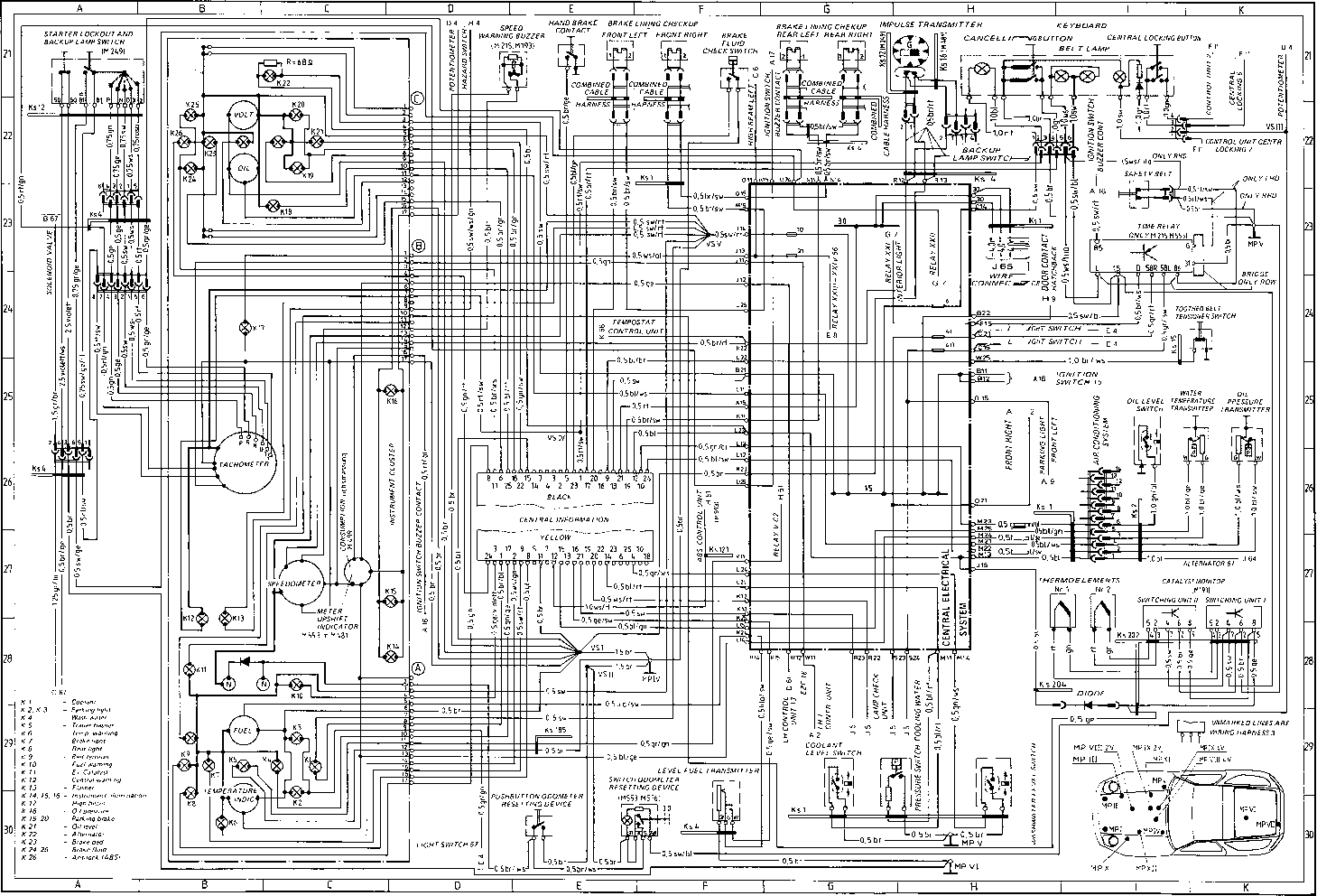 87 porsche 928 s4 fuel pump wiring diagram