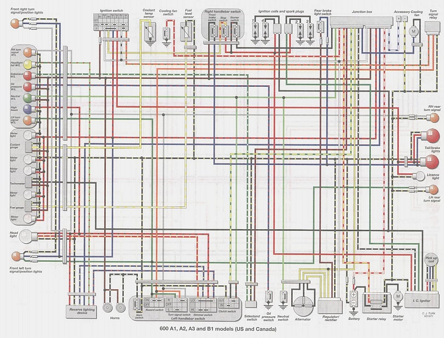 90-93 yamaha sj650 wiring diagram