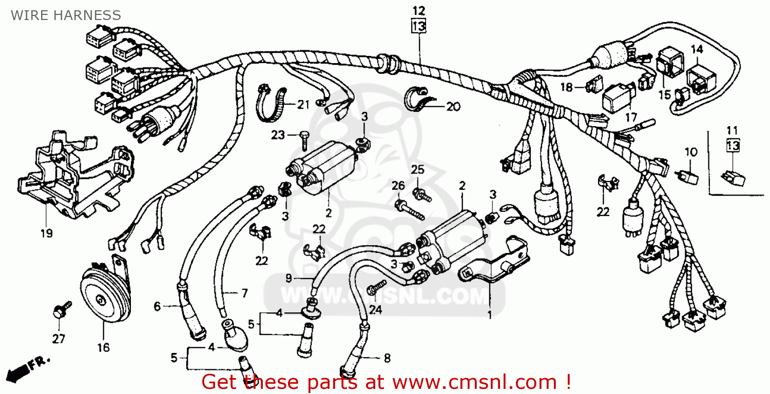 90-93 yamaha sj650 wiring diagram