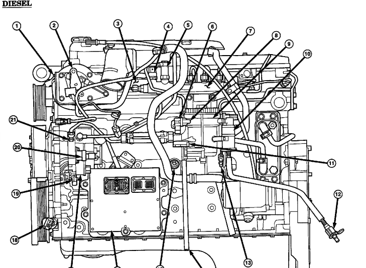 91 dodge 5.9 diesel speed sensor wiring diagram