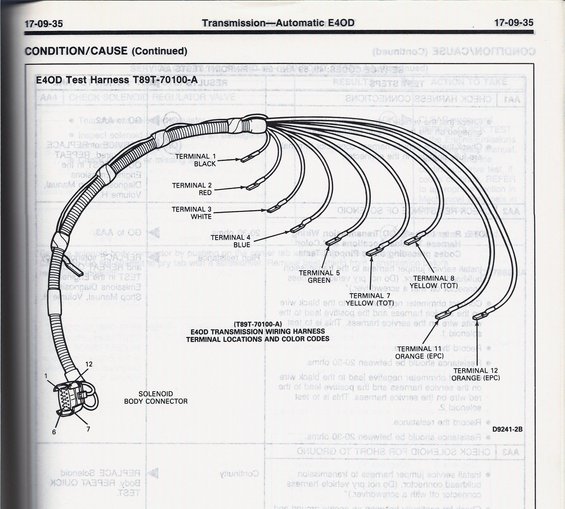 92 ford bronco e4od transmission wiring diagram