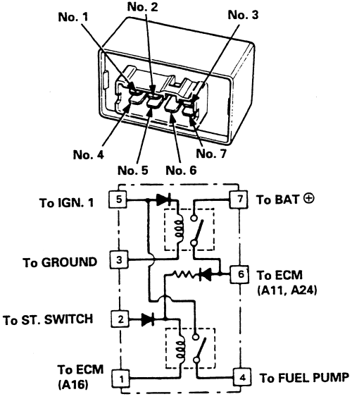 92 honda accord 2.2 ecm pcm wiring diagram