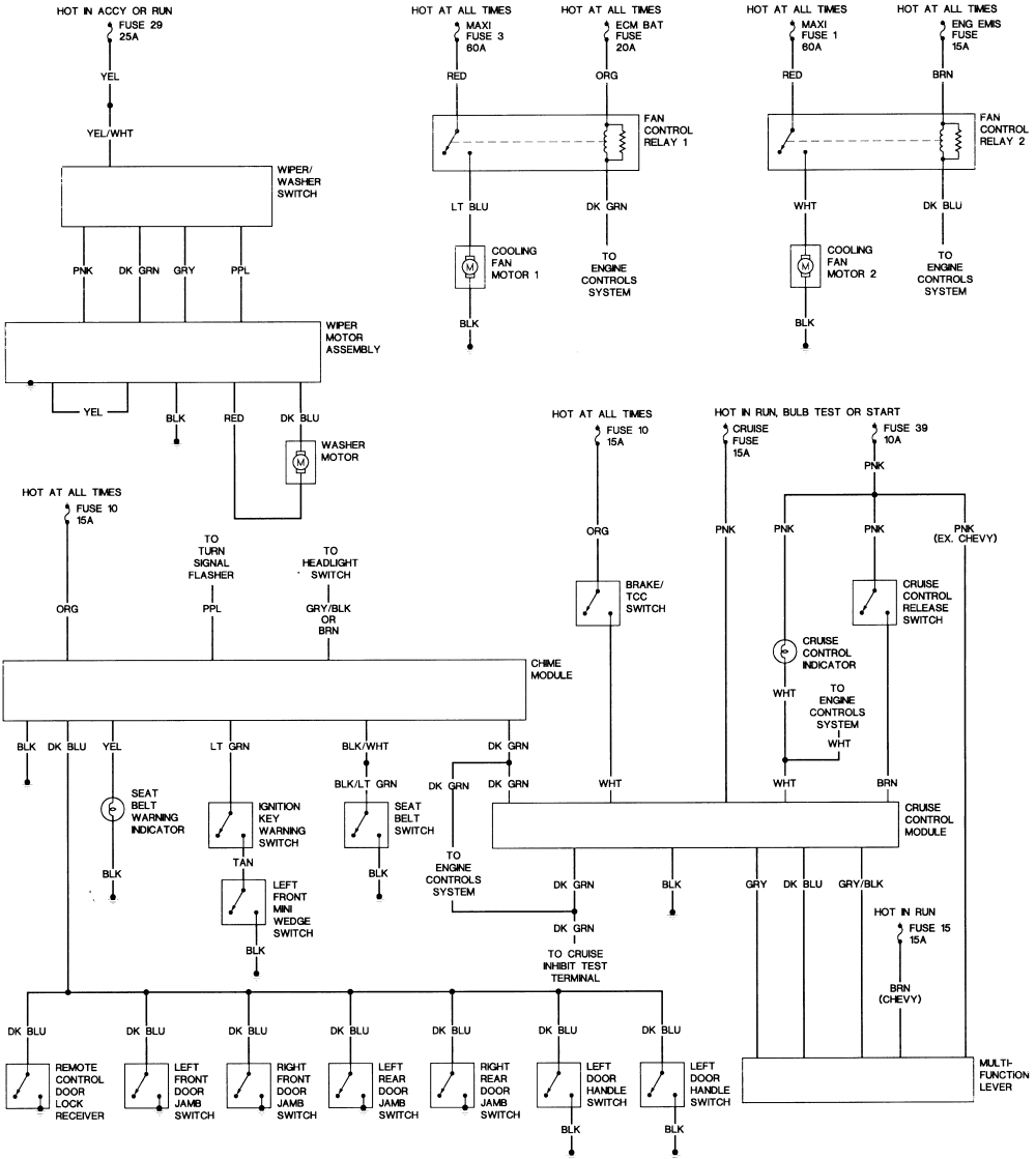 97 buick regal gs fuel pump wiring diagram