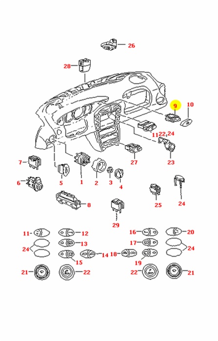 99 lincoln town car fuse box diagram