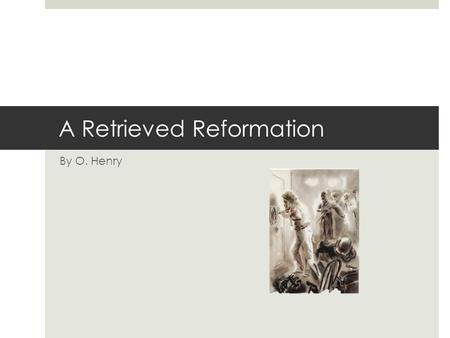 a retrieved reformation plot diagram