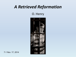 a retrieved reformation plot diagram