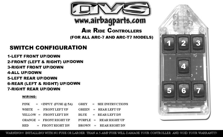 accuair vu4 wiring diagram