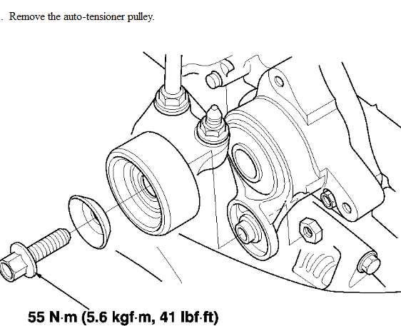 acura rsx serpentine belt diagram