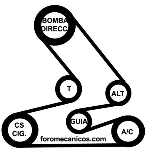 acura rsx serpentine belt diagram