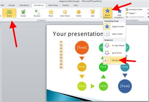 add a step up process smartart diagram to the slide