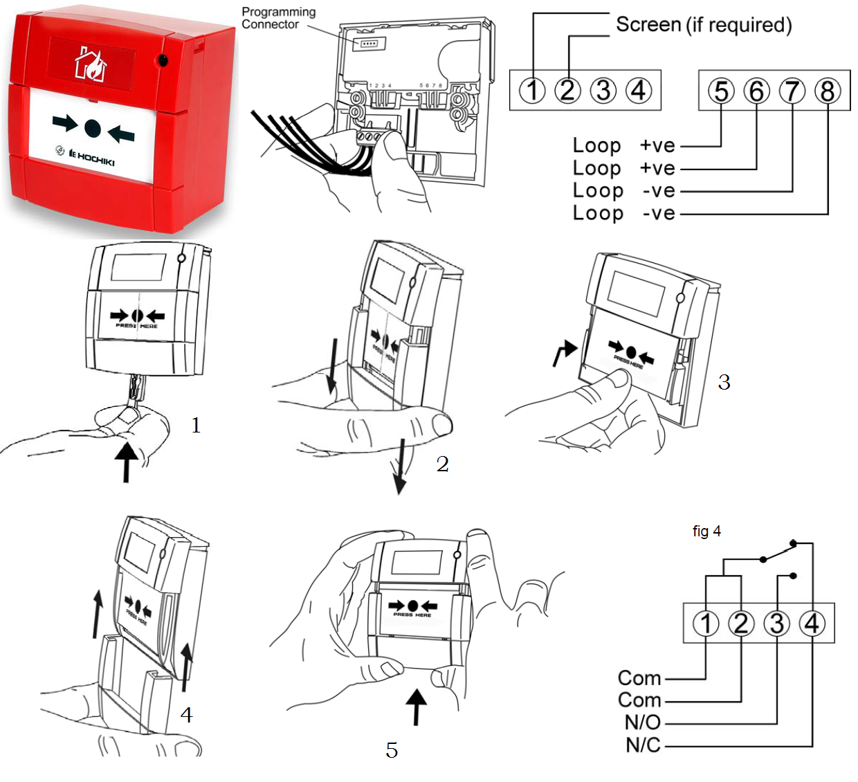 addressable smoke detector wiring diagram