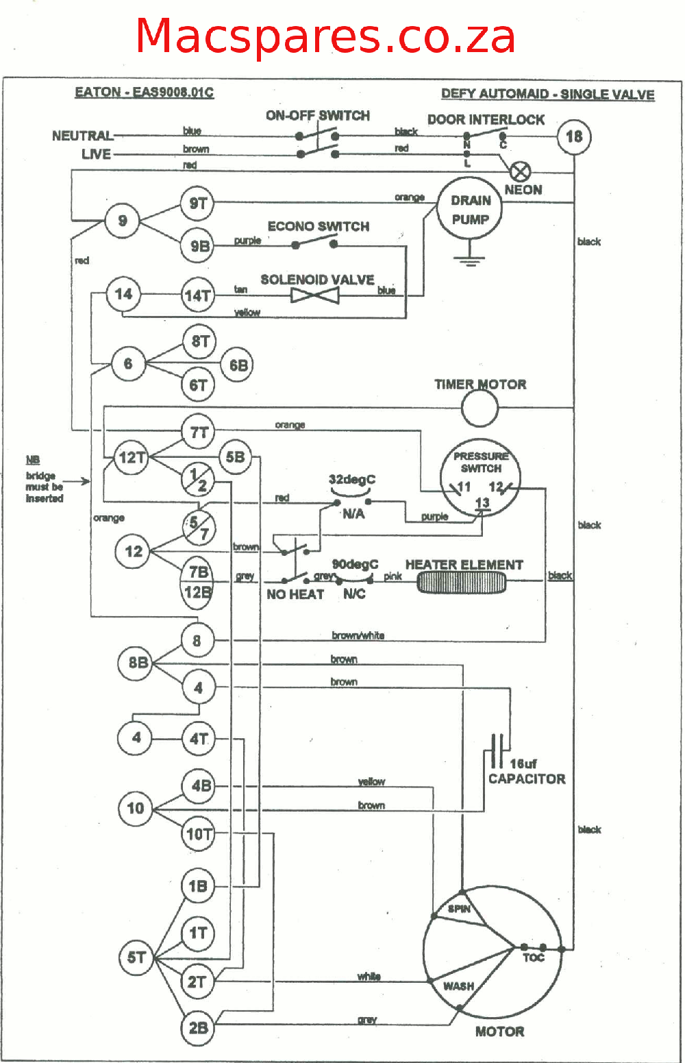 admiral designer series washer motor wiring diagram schematics