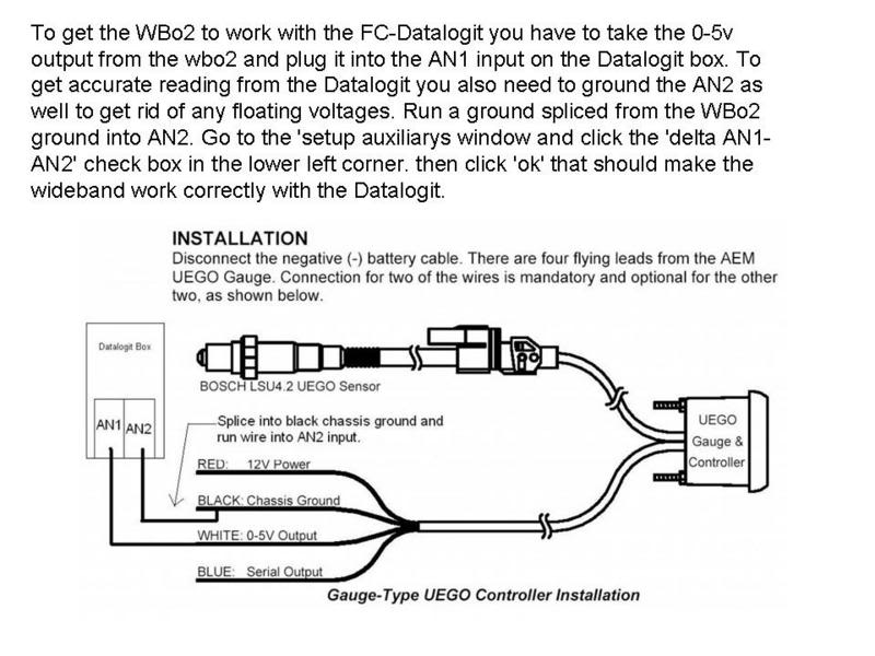 aem uego wiring