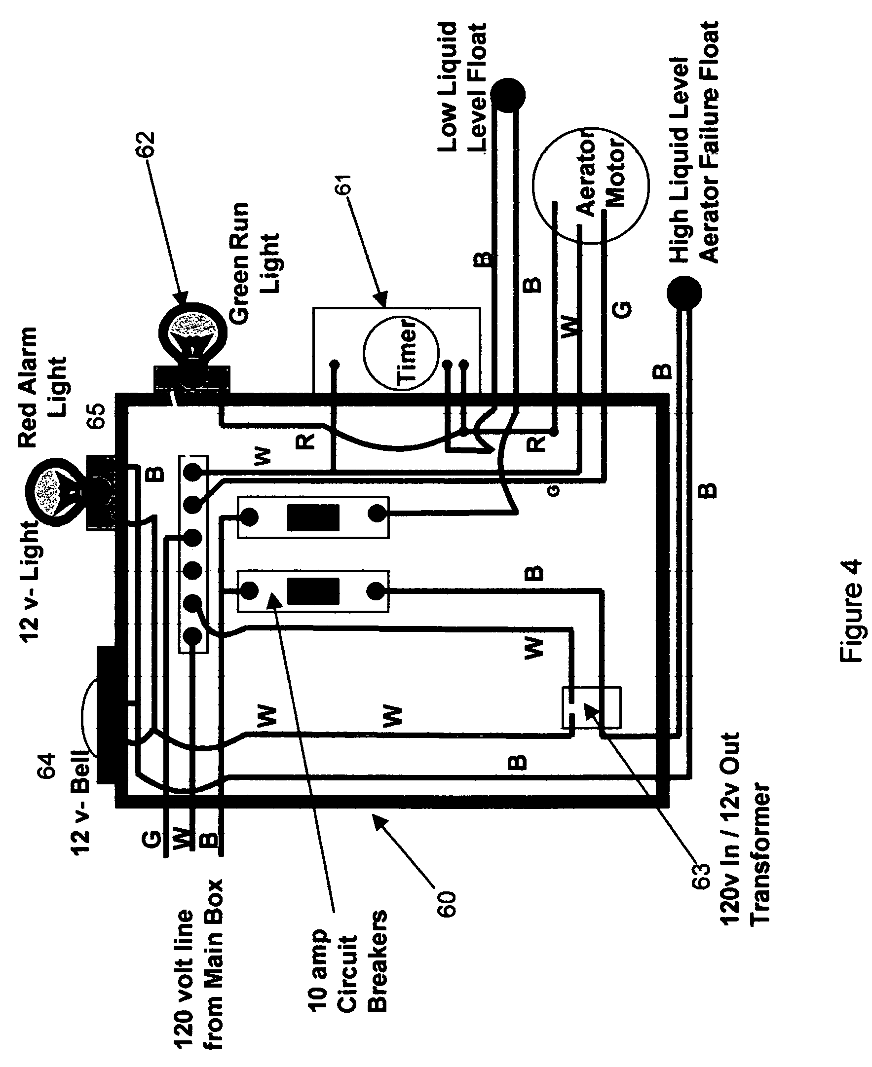 aerator septic system diagram