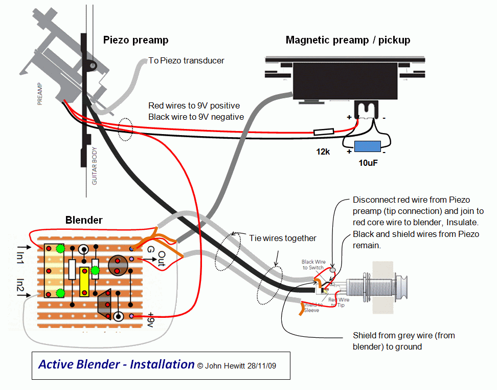agp-2 acoustic pickup wiring diagram