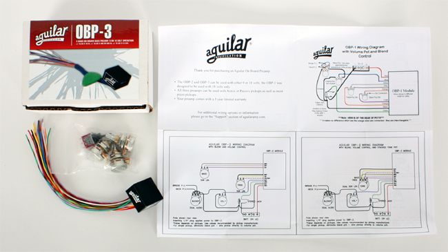 aguilar obp 3 wiring