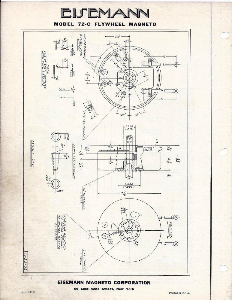 aircraft magneto wiring diagram