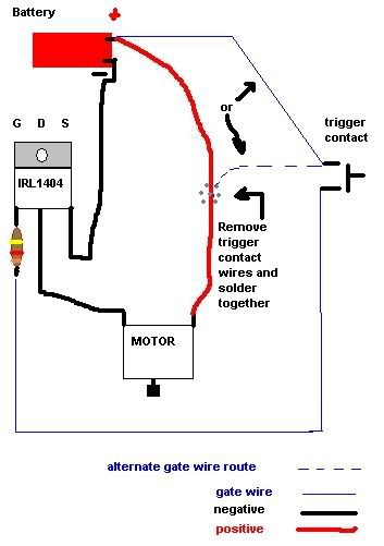 airsoft mosfet wiring diagram