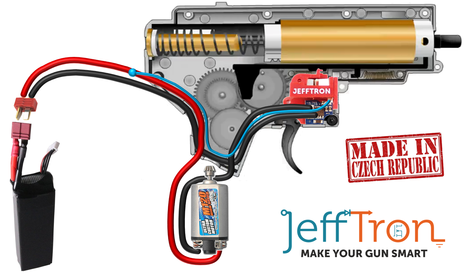 airsoft mosfet wiring diagram