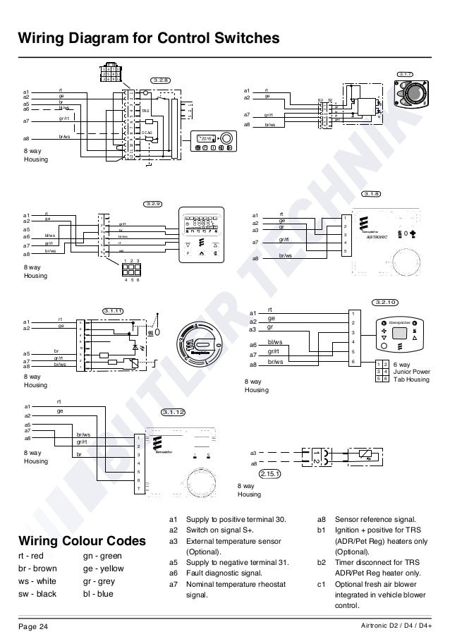 airtronic d2 wiring diagram