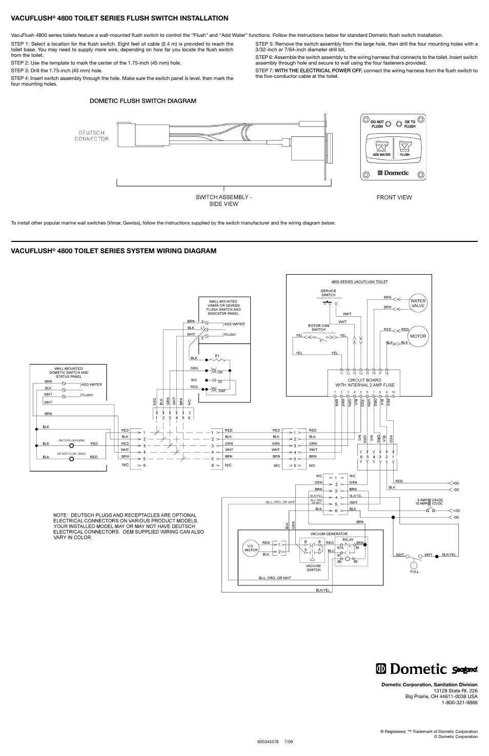 Airxcel 48000 Series Parts Diagram 4259