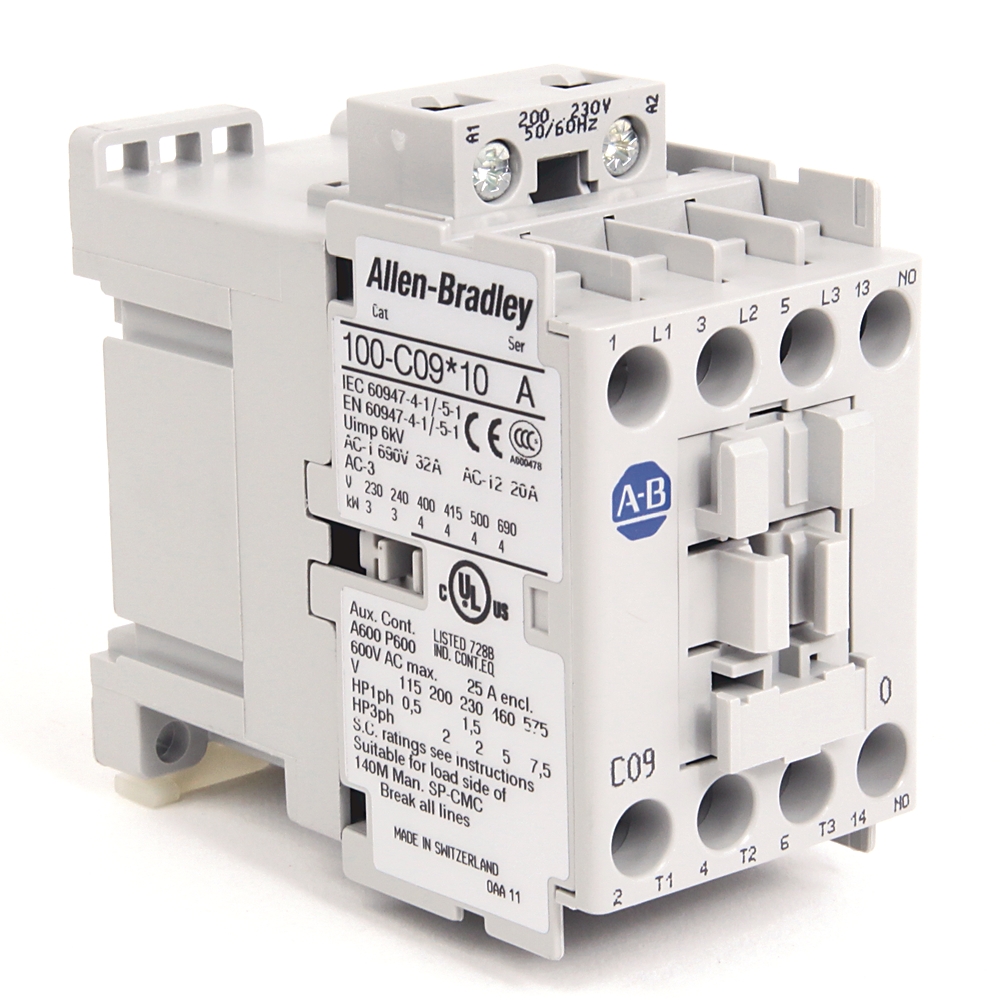 allen bradley100-c09*10 wiring diagram