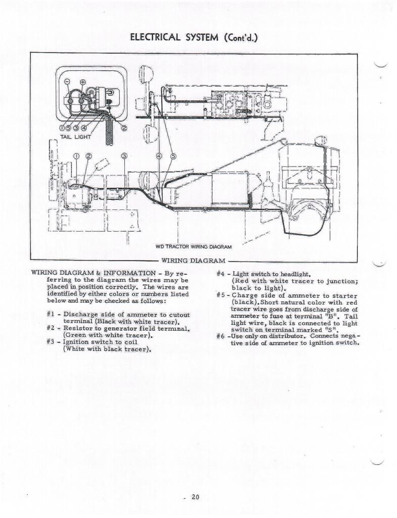 allis chalmers wd wiring diagram