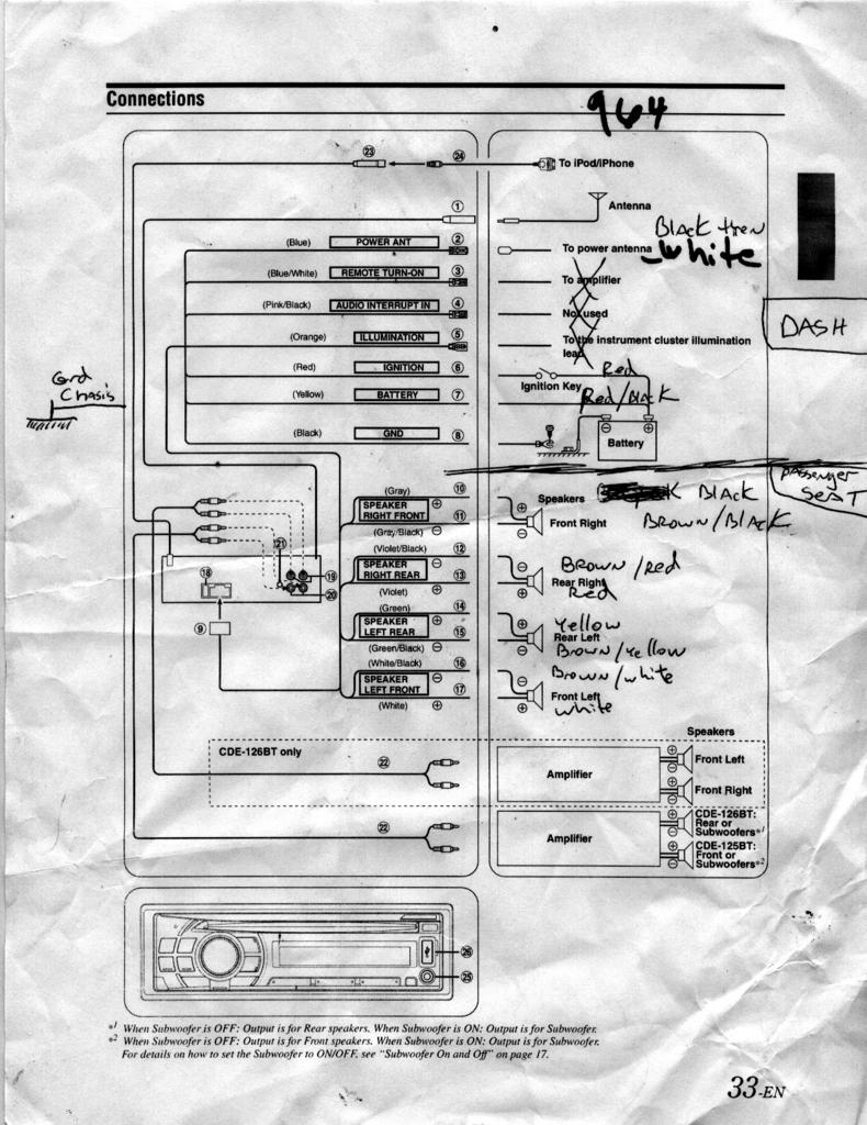 alpine 445u wiring diagram